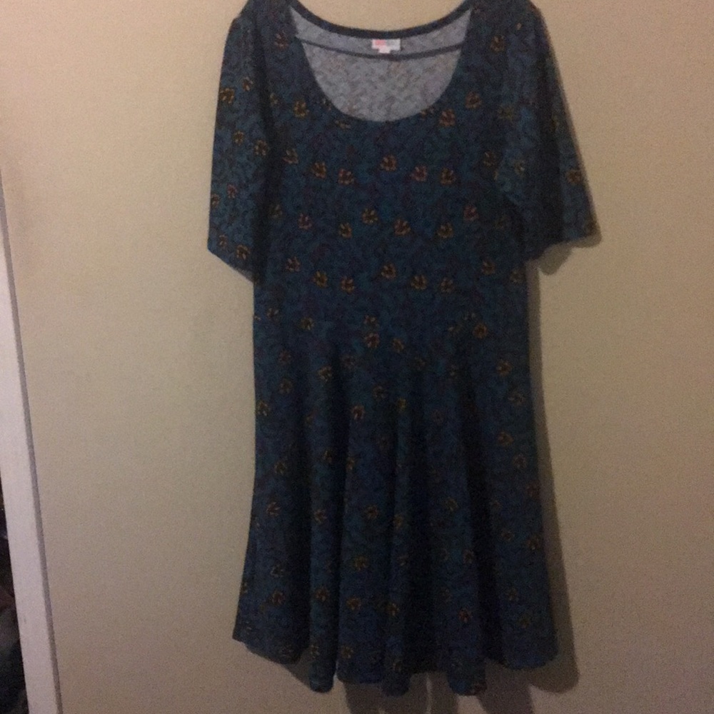 Plus Size LuLaRoe floral print dress size 3xl